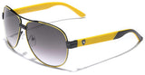 Racing Sport Men's Women's Fashion Aviator Sunglasses Retro Vintage Glasses