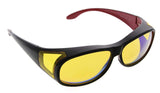 Fit over Blue Blocking Glasses with Yellow Tinted Lens