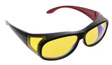 Fit over Blue Blocking Glasses with Yellow Tinted Lens