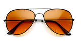- Aviator Silver Mirror or Color Mirror Metal Frame Sunglasses