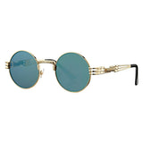 Round John Lennon Sunglasses Retro Steampunk Sun Glasses