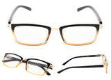 READING GLASSES 5 pack Two-Tone Readers