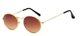 - Vintage Classic Metal Oval Fashion Sunglasses