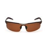 Men's Sports Polarized Sunglasses Aluminum magnesium Glasses E8177