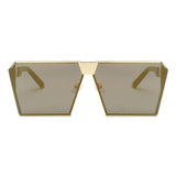 Sunglasses For Men Square Oversized Metal Frame Brand Designer AE0436