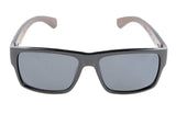 Quality Spring Hings Wood Temples Polarized Sunglasses