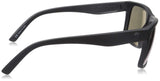 Visual Swingarm Matte Black/OHM+Polarized Blue Sunglasses