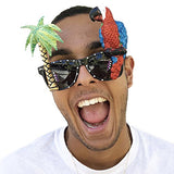 Crazy Party Costume Glasses Vacation Luau Spring Break