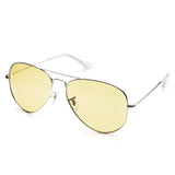 Night Vision Glasses for Driving, Classic Aviator Polarized Anti-glare Yellow Lens Sunglasses for Men Women