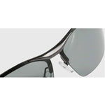 /Polarized Photochromic Lens Semi Frame Photosensitive Sunglasses for Men