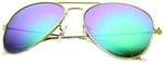 - Aviator Silver Mirror or Color Mirror Metal Frame Sunglasses