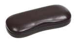 Hard Bodied Croco Style Eyeglass Case Holder | Fits Medium to Large Frames | Black