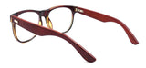 Men's Wooden Vintage Oversized Glasses Frame Clear Lens Eyeglasses 55-19-140