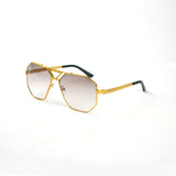 /unisex rectangular sunglasses special metal bridge