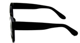 - Square Flat Top Sunglasses Oversize Thick Retro Designer Frame