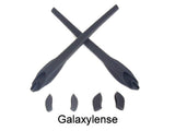 Galaxy Nose Pads & Earsocks Rubber Kits For Oakley Flak 2.0,Flak 2.0 XL Black