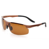 New Design HD Night Vision Flexible Temple TR90 Frames Sunglasses-black