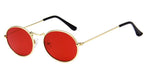 - Vintage Classic Metal Oval Fashion Sunglasses