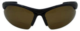 Blazin Maui Wrap Polarized Nearly Invisible Line Bifocal Sunglasses