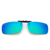 Clip On Flip Up Sunglasses Men's Flexible Polarized Lenses Glasses Clip on Prescription Sunglasses Eyeglass