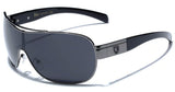 Oversized Premium Quality Shield Lens Aviator Sunglasses