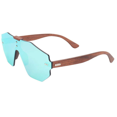 Wooden Sunglasses for Men Design Sports Wooden Frame Sun Glasses UV Protection Unisex Sunglasses