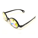 Kaleidoscope Rave Glasses - Rainbow Wormhole Prism Diffraction Eyeglasses Rabbit Hole Festival Portal