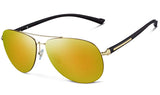 Men's Aviator Sunglasses Uv400 Protection Polarized Lens Ultralight