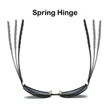 HD Polarized Driving Outdoor Sports Cycling Sunglasses for Men Lightweight Metal Frame100% UV Protection 57mm