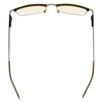 UV Protection,Anti Blue Rays,Reduce Eyestrain,Metal Frame Computer Reading Glasses