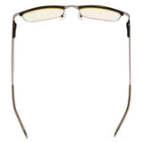 UV Protection,Anti Blue Rays,Reduce Eyestrain,Metal Frame Computer Reading Glasses