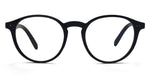 Vintage Retro Small Nails Horned Rim Round Clear Lens Glasses Prescription