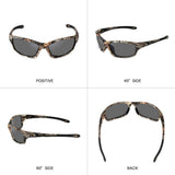 Polarized Designer Sports Sunglasses Shades for Men Women Baseball Cycling Fishing Golf Tr90 Superlight Frame
