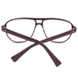 Vintage Inspired Eyewear Geek Clear Lens Horn Rimmed Fashion Nerd Eyeglasses