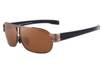 2016 Sports Polarized Sunglasses for Men Driver Golf Metal Frame S8506