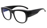 Anti-Blue Light Blocking Glasses,Fit Over Reading and Prescription Glasses