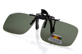 Small Polarized Flip up Sunglasses Clip on