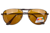 Pilot Spring Hinge Polarized Lens Day/Night Vision Driving Glasses Sunglasses