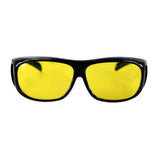 Pilot Spring Hinge Polarized Lens Day/Night Vision Driving Glasses Sunglasses