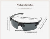 Polarized Sports Sunglasses for Baseball Cycling TR90 Superlight Frame 6200