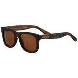 Classic Wayfarer Bamboo Wood Sunglasses Polarized Lenses that float