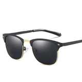 Polarized sunglasses for men women Half Frame Sunglasses mens womens sunglasses