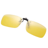 Polarized Clip-on Flip Up Sunglasses Wear Over Prescription glasses