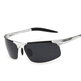 Men's Sports Polarized Sunglasses Aluminum magnesium Glasses E8177