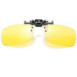 Polarized Clip-on Sunglasses Over Prescription glasses For Driving Fishing