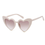 Clout Goggle Heart Sunglasses Retro Vintage Cat Eye Mod Style Kurt Cobain Glasses