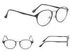 3-Pack Retro Round Reading glasses with Spring Hinges