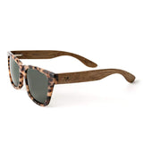 Polarized Bamboo or Wood Sunglasses for Men or Women - Acetate Shades