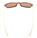 Men's Bamboo Wood Arms Classic Polarized Sunglasses