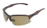 Polycarbonate Polarized TR90 Unbreakable Half-Rim Sport Sunglasses